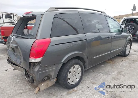 2006 Nissan Quest 3.5 z USA, uszkodzony, nr VIN 5N1BV28U96N119783